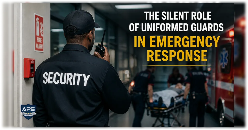 The Silent Role of Uniformed Guards in Emergency Response